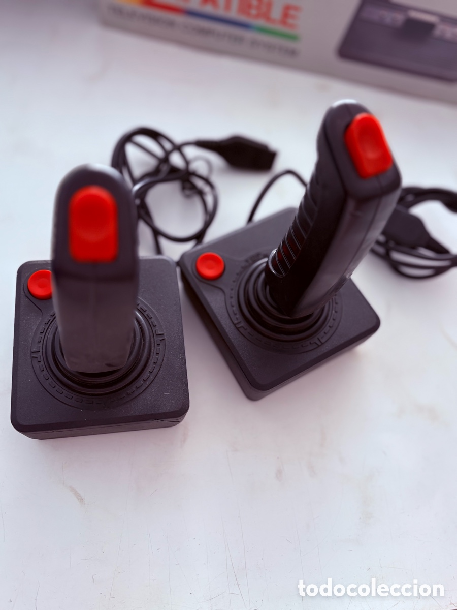 Videojuegos y consolas: Consola clonica tv game 2600 tipo atari de 1980 - Foto 12