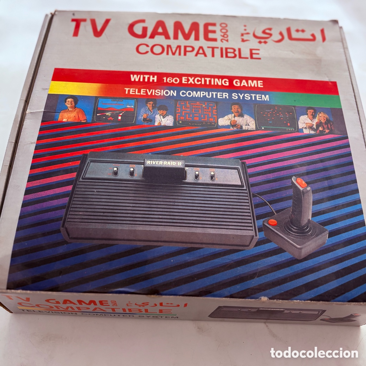 Videojuegos y Consolas: Consola clonica tv game 2600 tipo atari de 1980