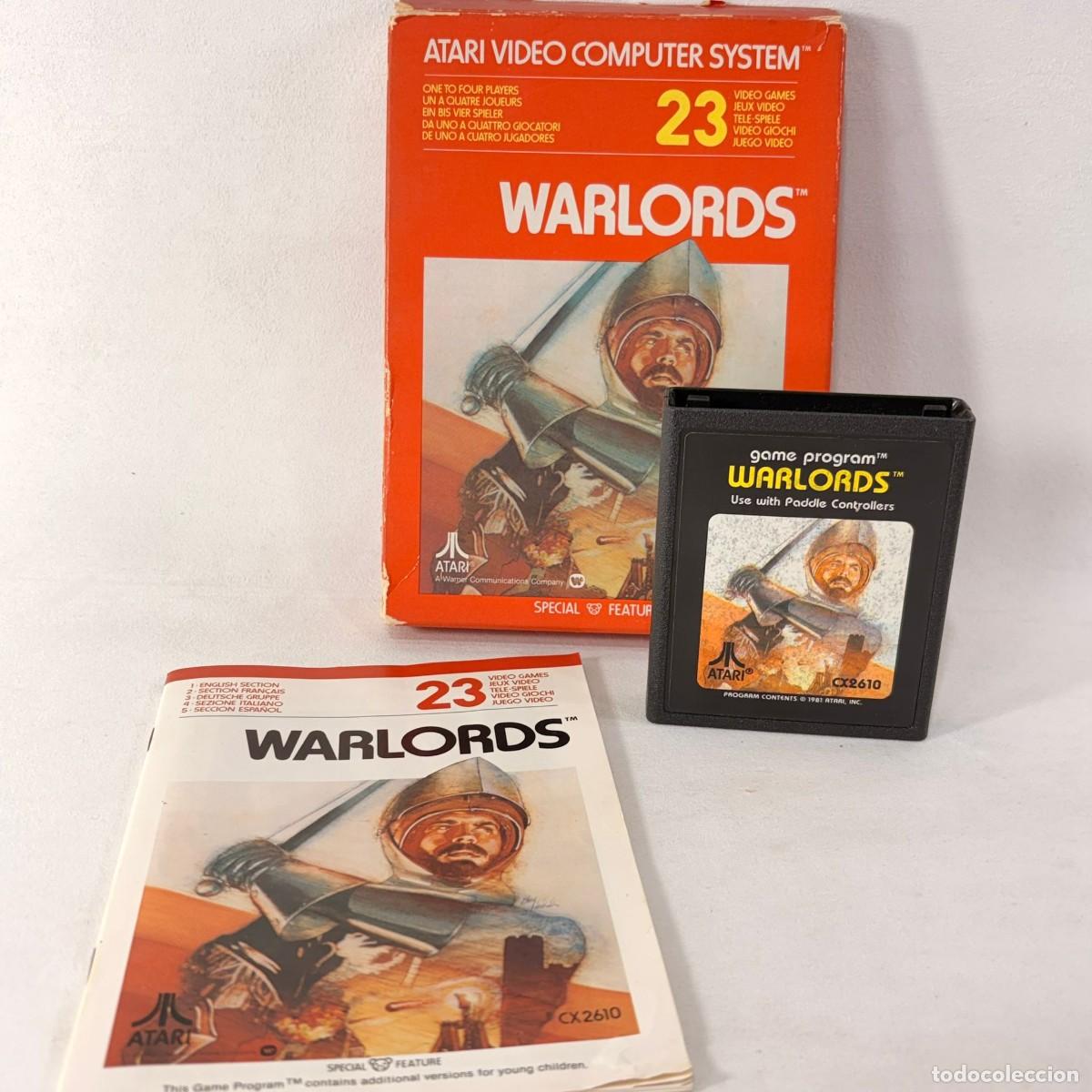 Videojogos e Consolas: VIDEO JUEGO WARLORDS - ATARI VIDEO COMPUTER SYSTEM - 23