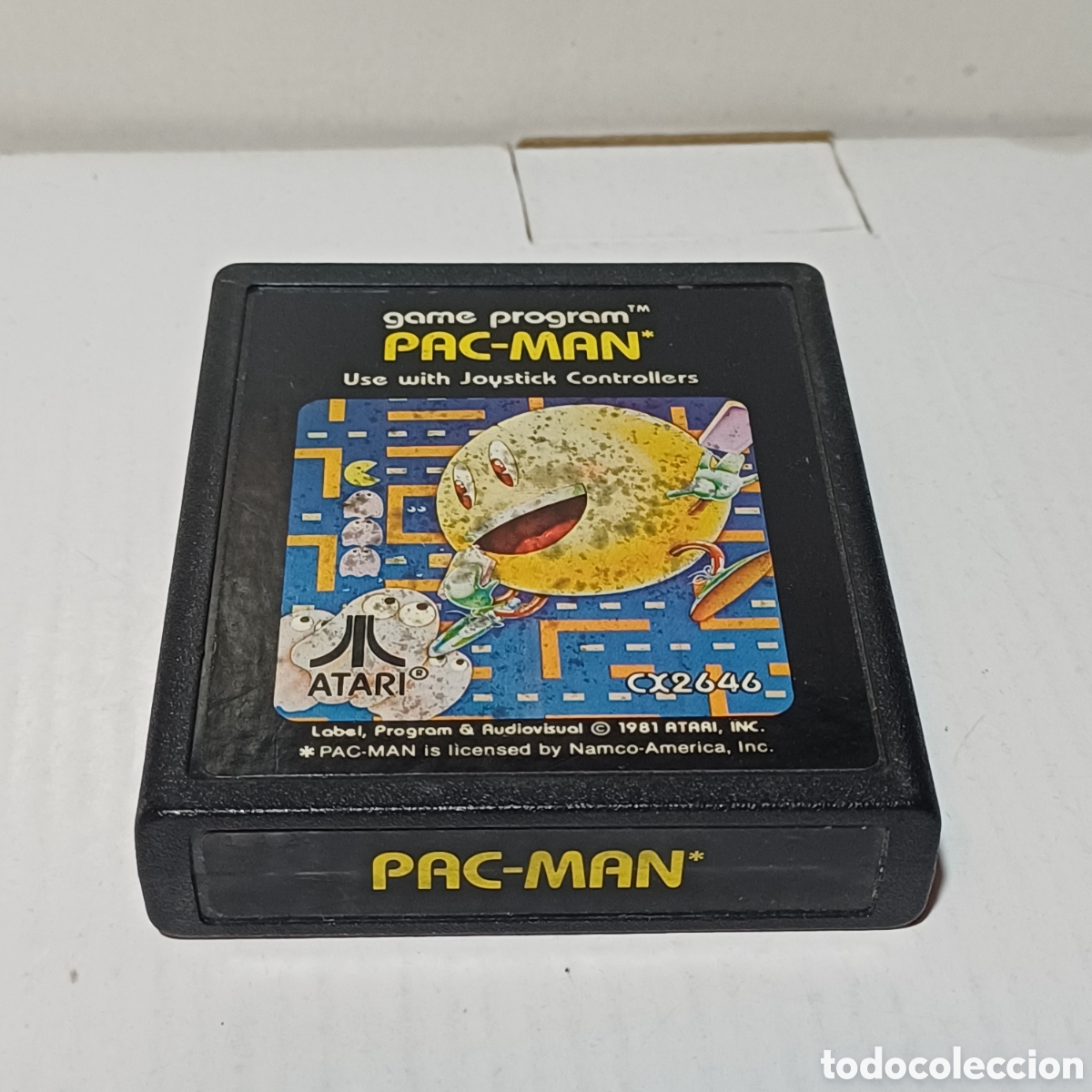 Videojuegos y Consolas: Cartucho videojuego Atari 2600 Pacman Pac-man probado y funcionando