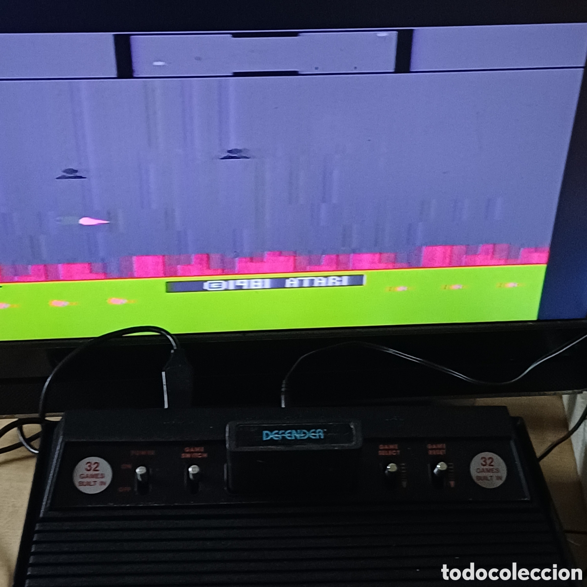 Videojuegos y consolas: Cartucho videojuego Atari 2600 space Defender probado y funcionando - Foto 4