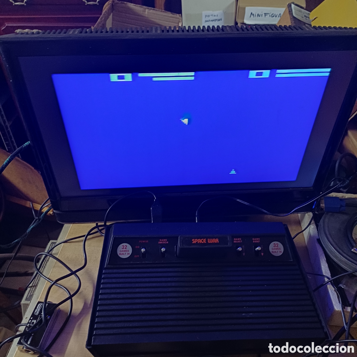 Videojuegos y consolas: Cartucho videojuego Atari 2600 space War probado y funcionando - Foto 4