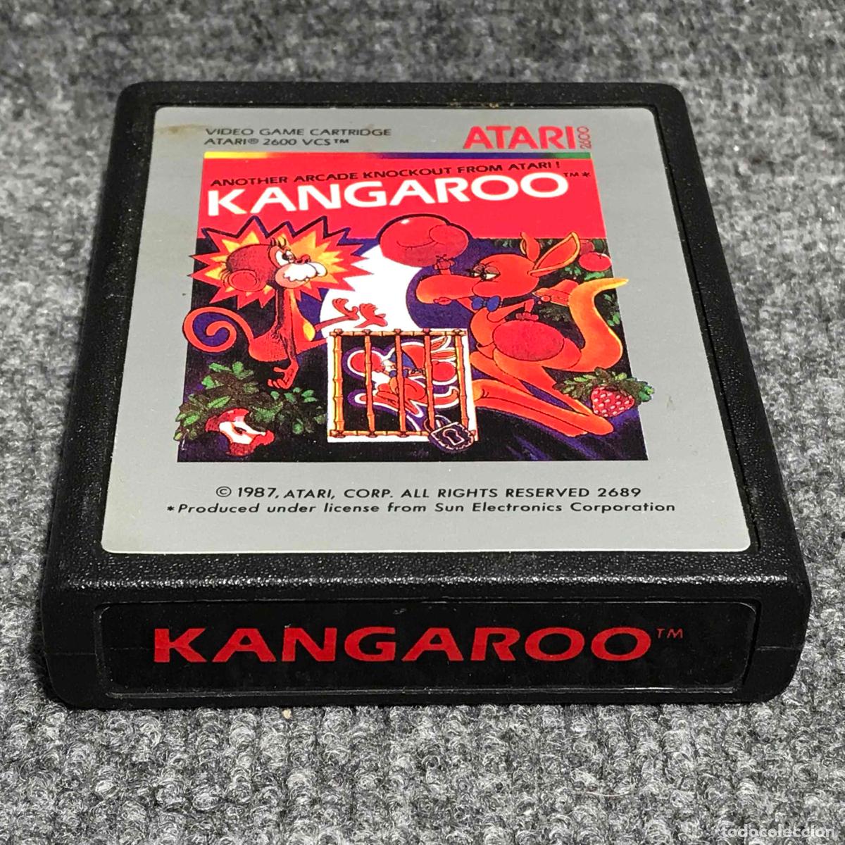 Videojuegos y Consolas: KANGAROO ATARI 2600