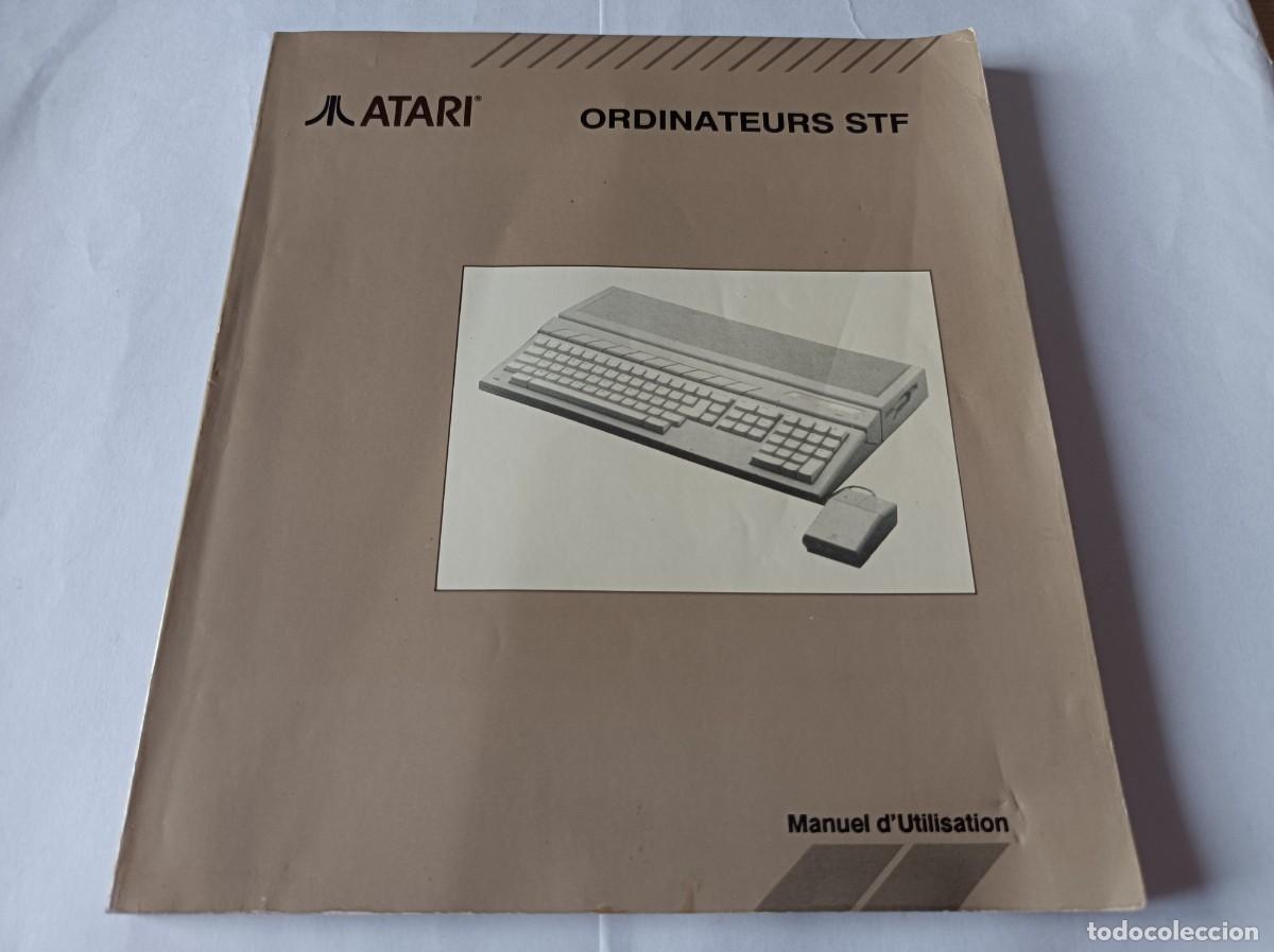 Videojuegos y Consolas: CUADERNILLO DE INSTRUCCIONES ORDENADOR ATARI STF EN FRANC&Eacute;S