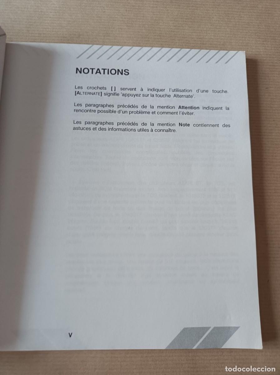 Videojuegos y consolas: CUADERNILLO DE INSTRUCCIONES ORDENADOR ATARI STF EN FRANC&Eacute;S - Foto 13