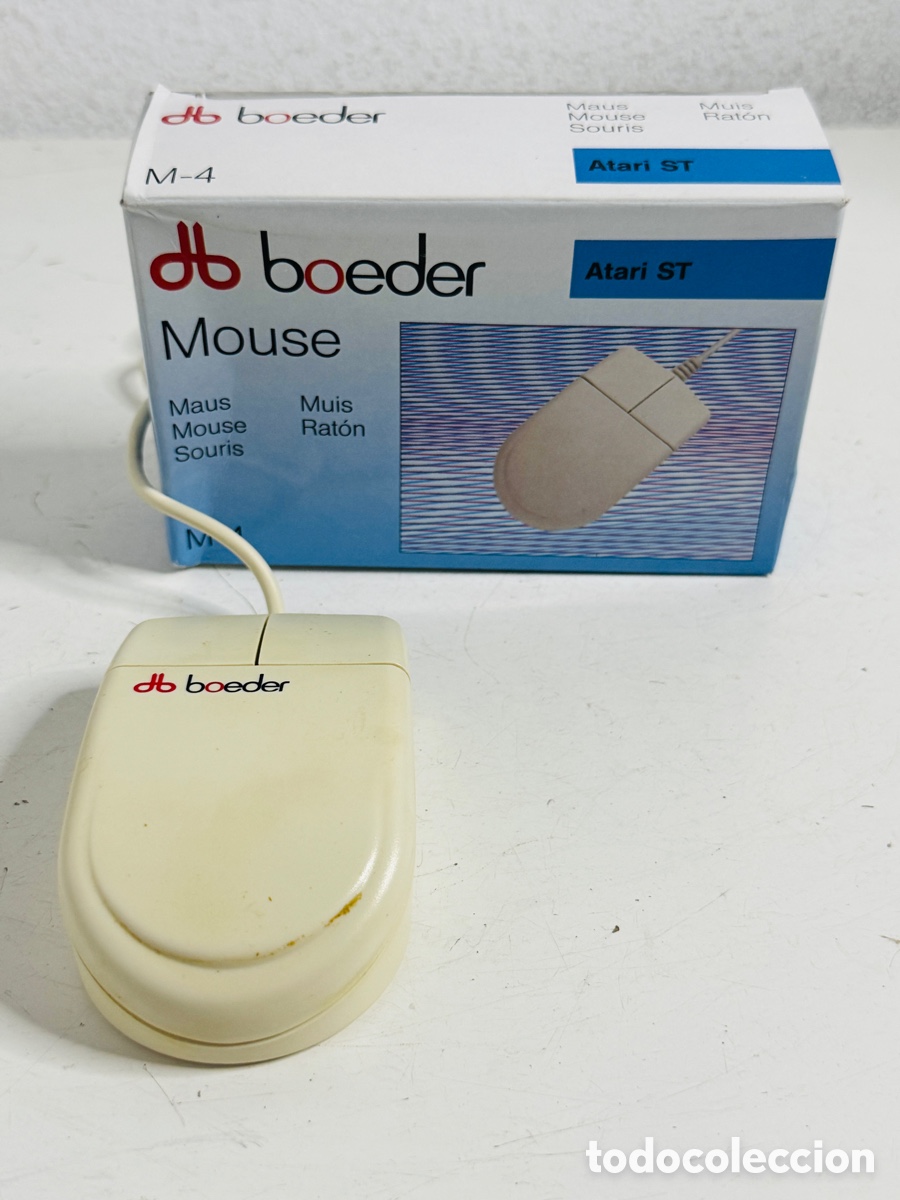 Videojuegos y consolas: Mouse Boeder M-4 Atari ST Computer - Foto 6