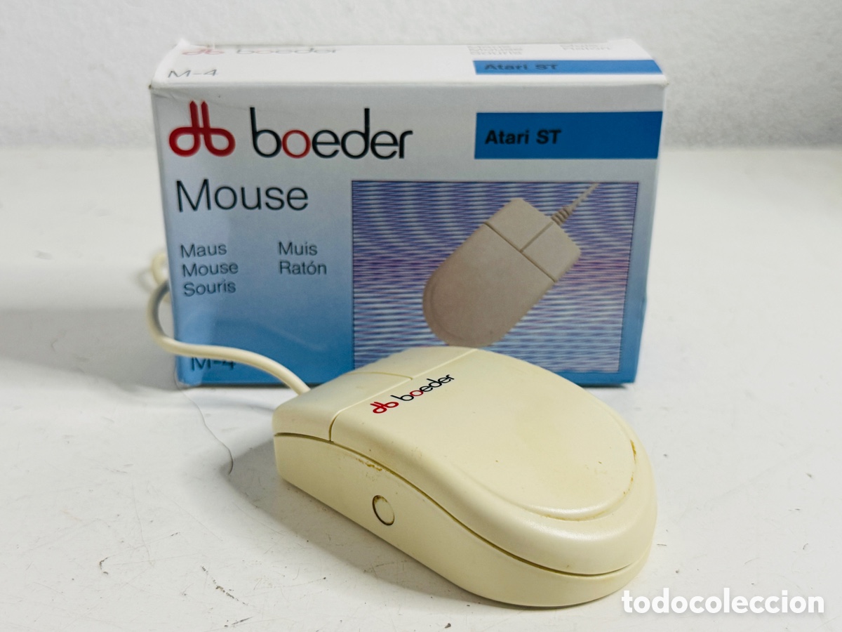 Videojuegos y Consolas: Mouse Boeder M-4 Atari ST Computer