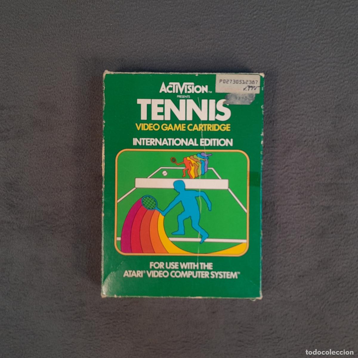 Videojuegos y consolas: VJ-2. VIDEOJUEGO TENNIS PARA ATARI 2600 VCS. ACTIVISION ED. INTERNACIONAL, 1981.