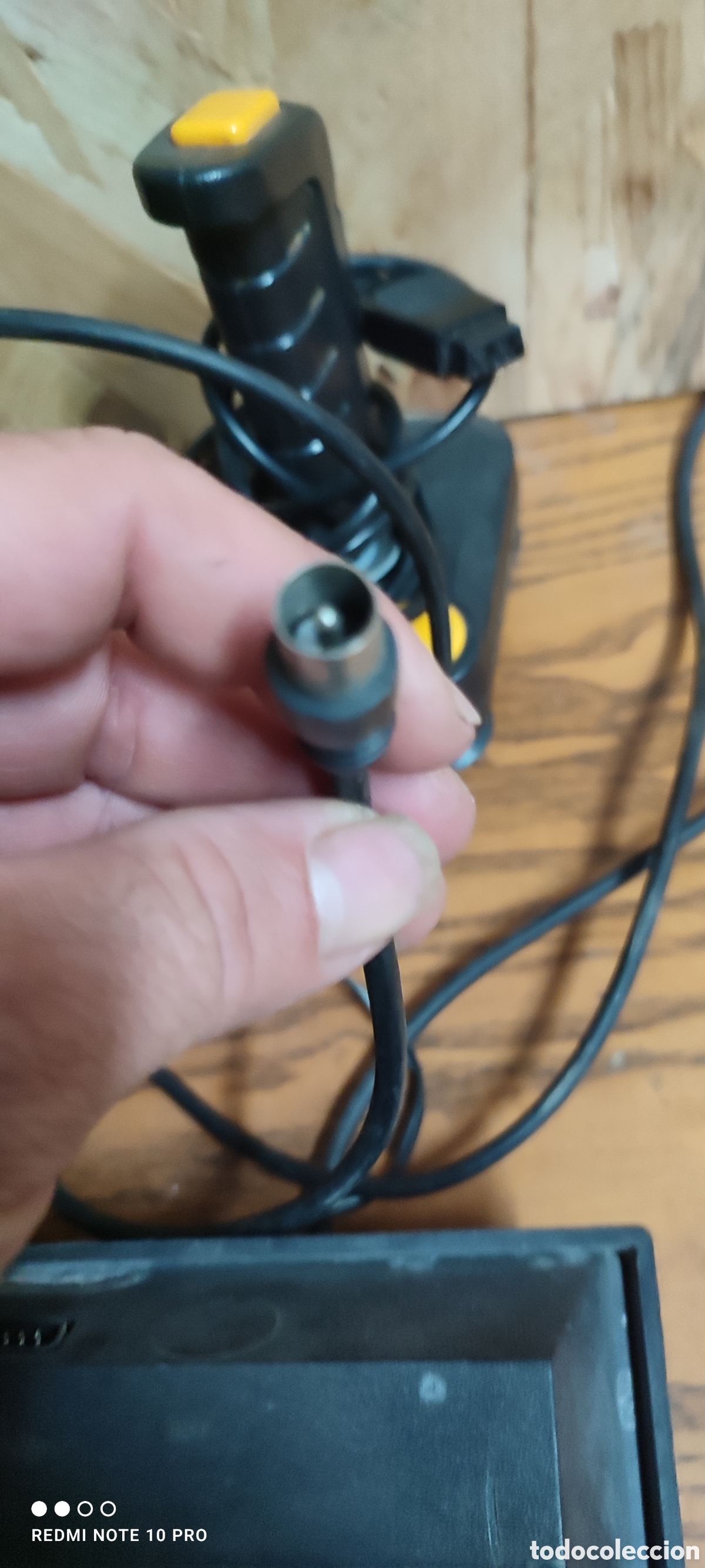 Videojuegos y consolas: Antigua consola Clonica de Atari con dos mandos y 3 joysticks. No probada - Foto 7