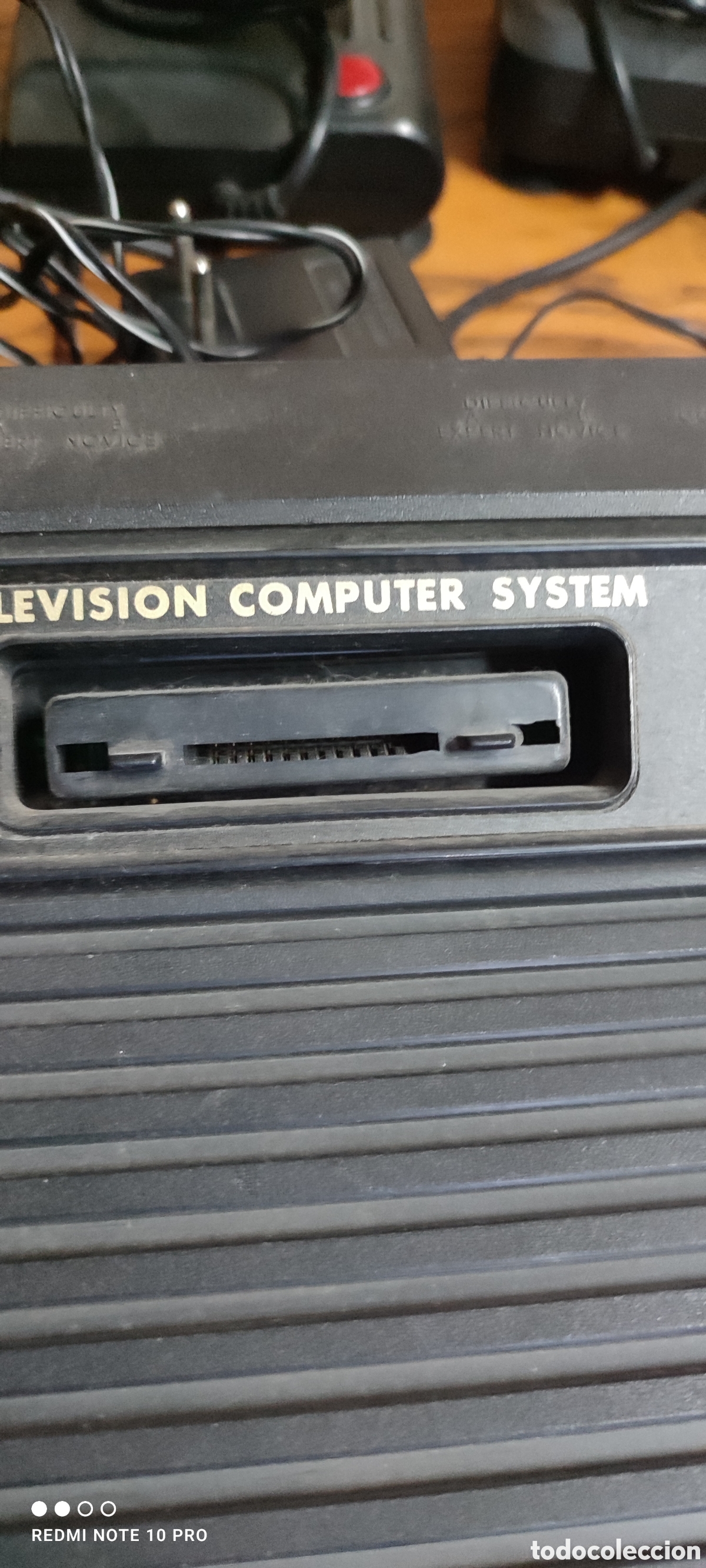 Videojuegos y consolas: Antigua consola Clonica de Atari con dos mandos y 3 joysticks. No probada - Foto 9