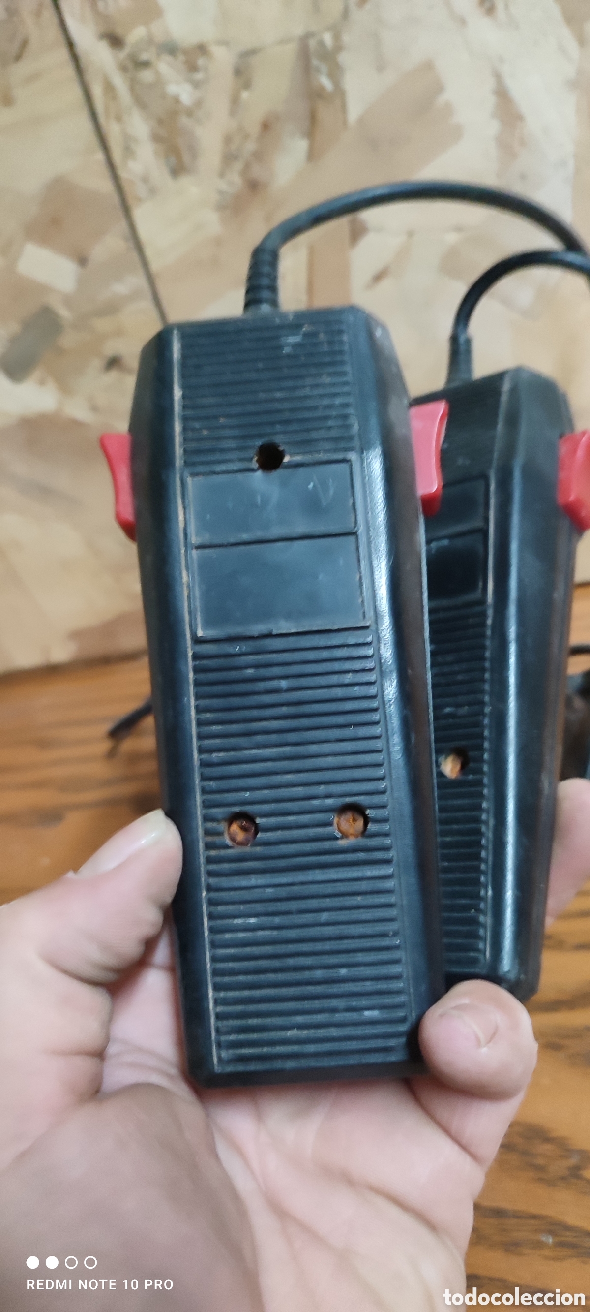 Videojuegos y consolas: Antigua consola Clonica de Atari con dos mandos y 3 joysticks. No probada - Foto 17