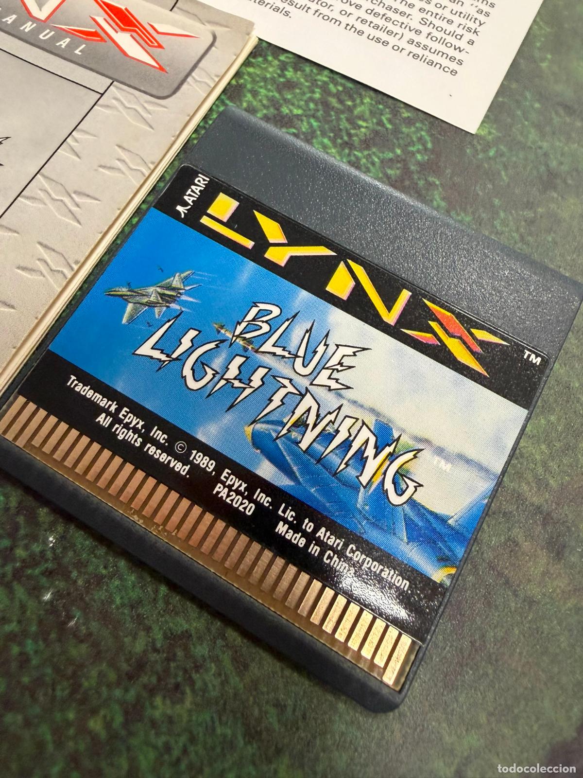Videojuegos y consolas: Blue Lightning - Atari Lynx completo - Foto 3