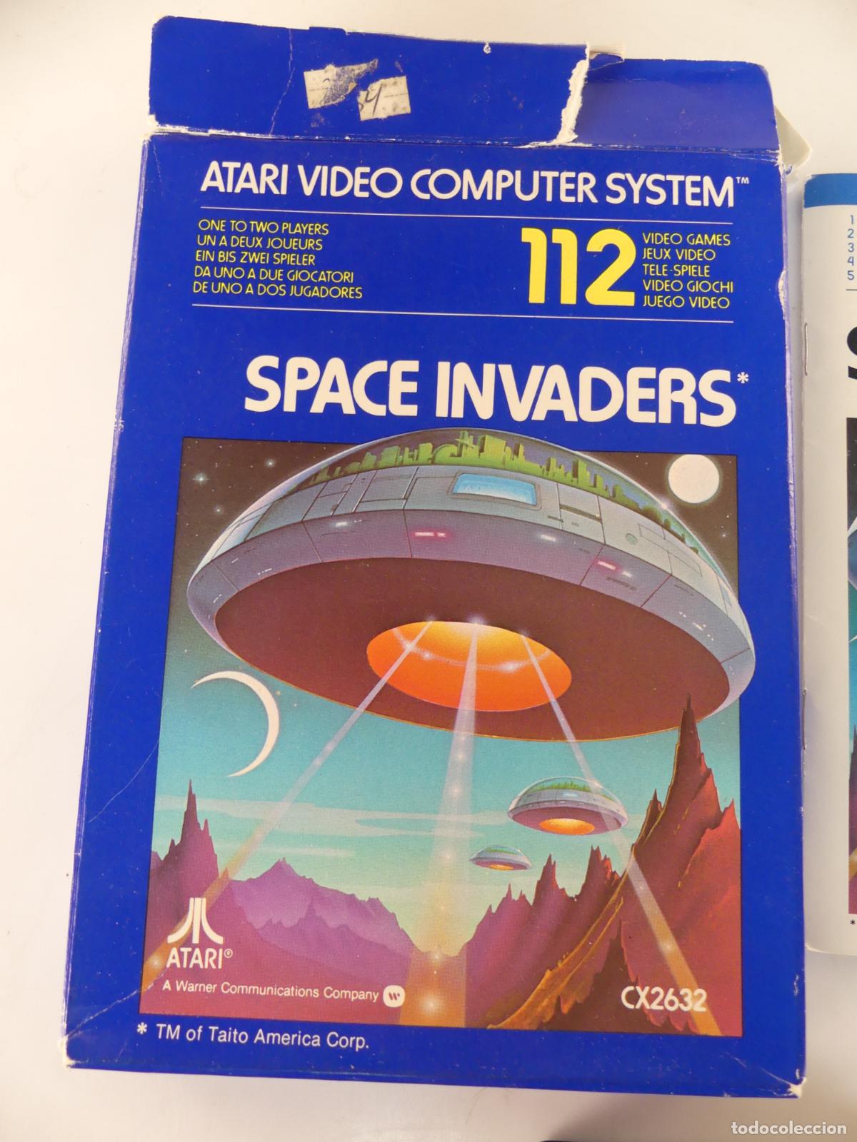 Videojuegos y consolas: JUEGO PARA ATARI VIDEO COMPUTER SISTEM - SPACE INVADERS - Foto 2