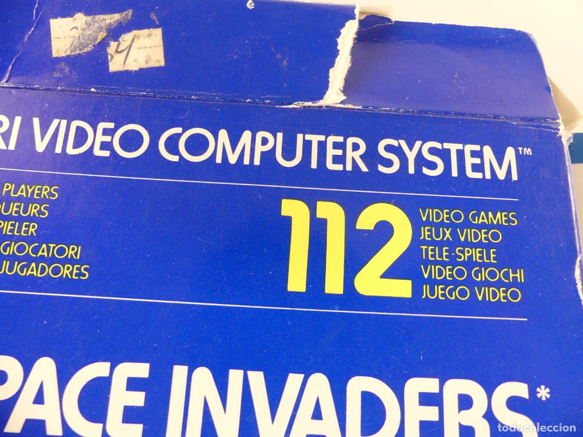 Videojuegos y consolas: JUEGO PARA ATARI VIDEO COMPUTER SISTEM - SPACE INVADERS - Foto 4