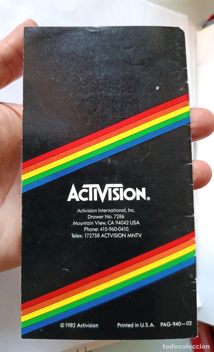 Videojuegos y consolas: Antiguo Cat&aacute;logo ACTIVISION en espa&ntilde;ol para consola Atari Video Computer System (ATARI 2600)