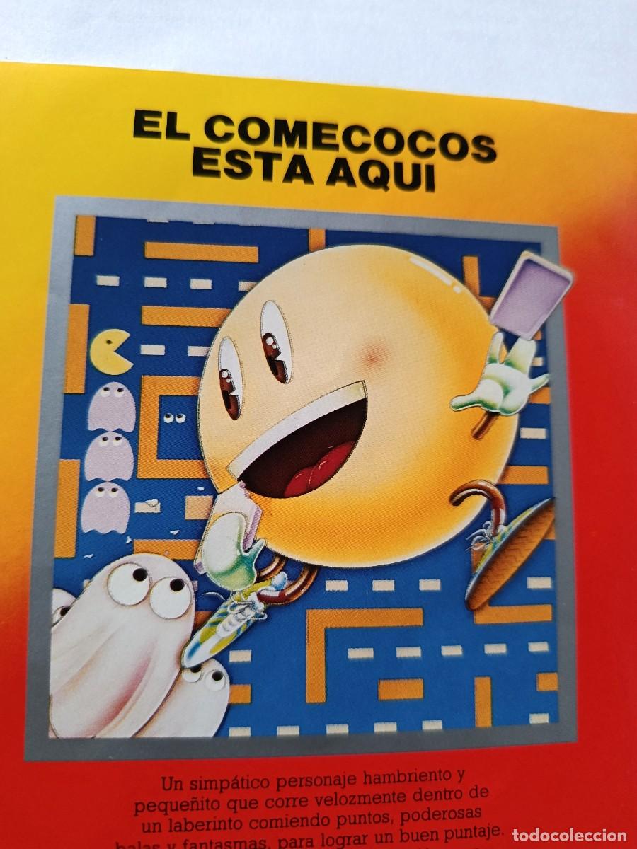 Videojuegos y consolas: DIFICIL car&aacute;tula/folleto del juego PAC MAN de consola Atari Video Computer System (ATARI 2600) - Foto 3