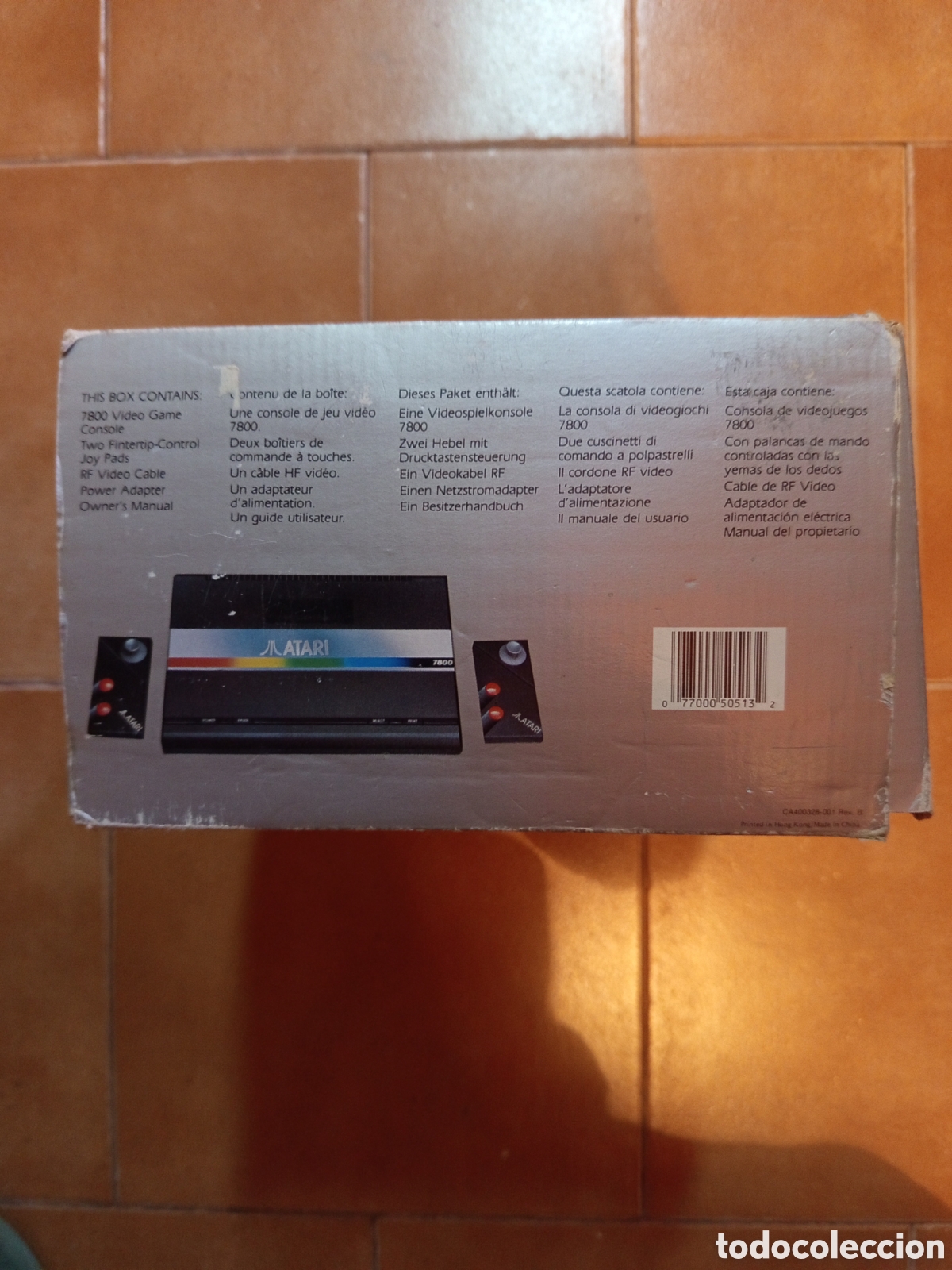 Videojuegos y consolas: Consola atari 7800 con caja - Foto 3