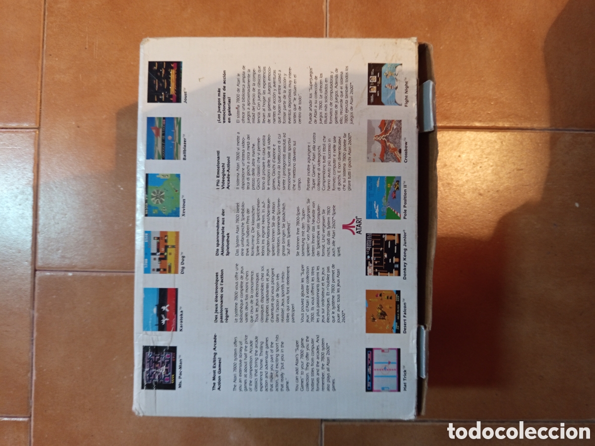 Videojuegos y consolas: Consola atari 7800 con caja - Foto 6