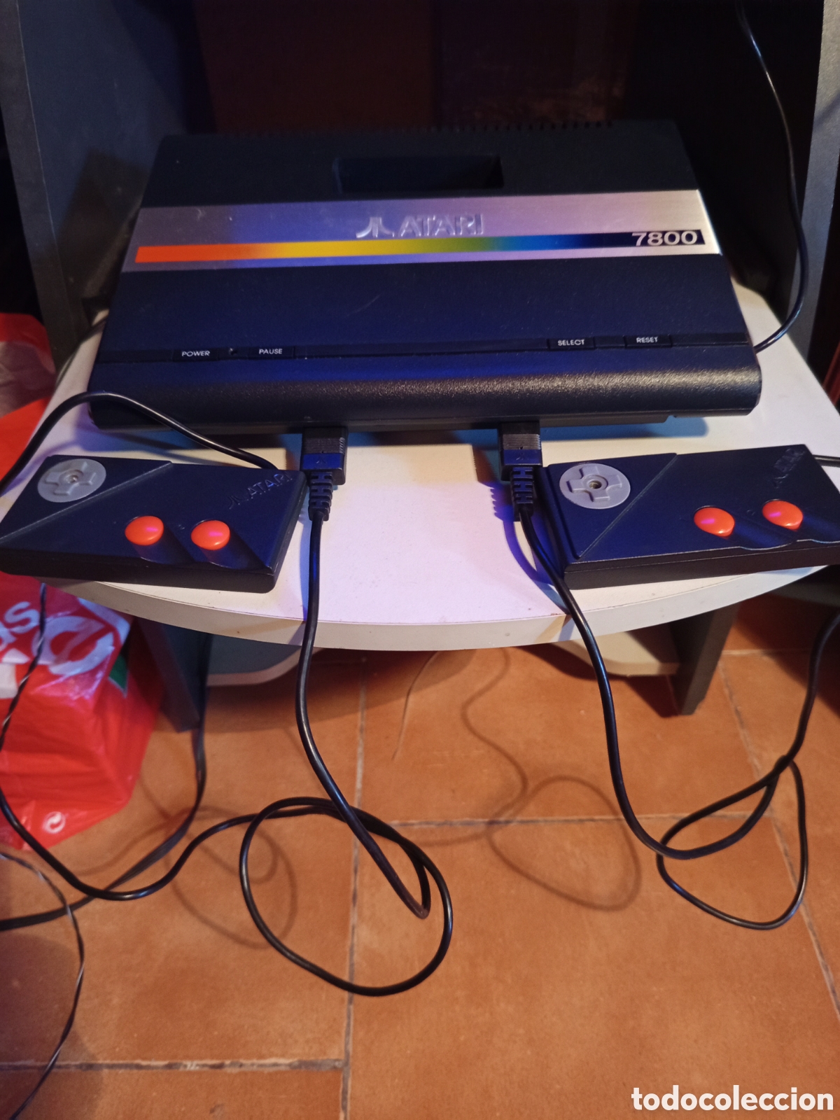 Videojuegos y consolas: Consola atari 7800 con caja - Foto 16