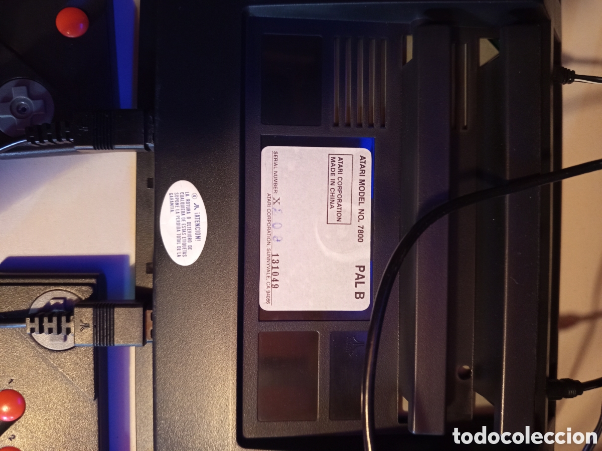 Videojuegos y consolas: Consola atari 7800 con caja - Foto 17