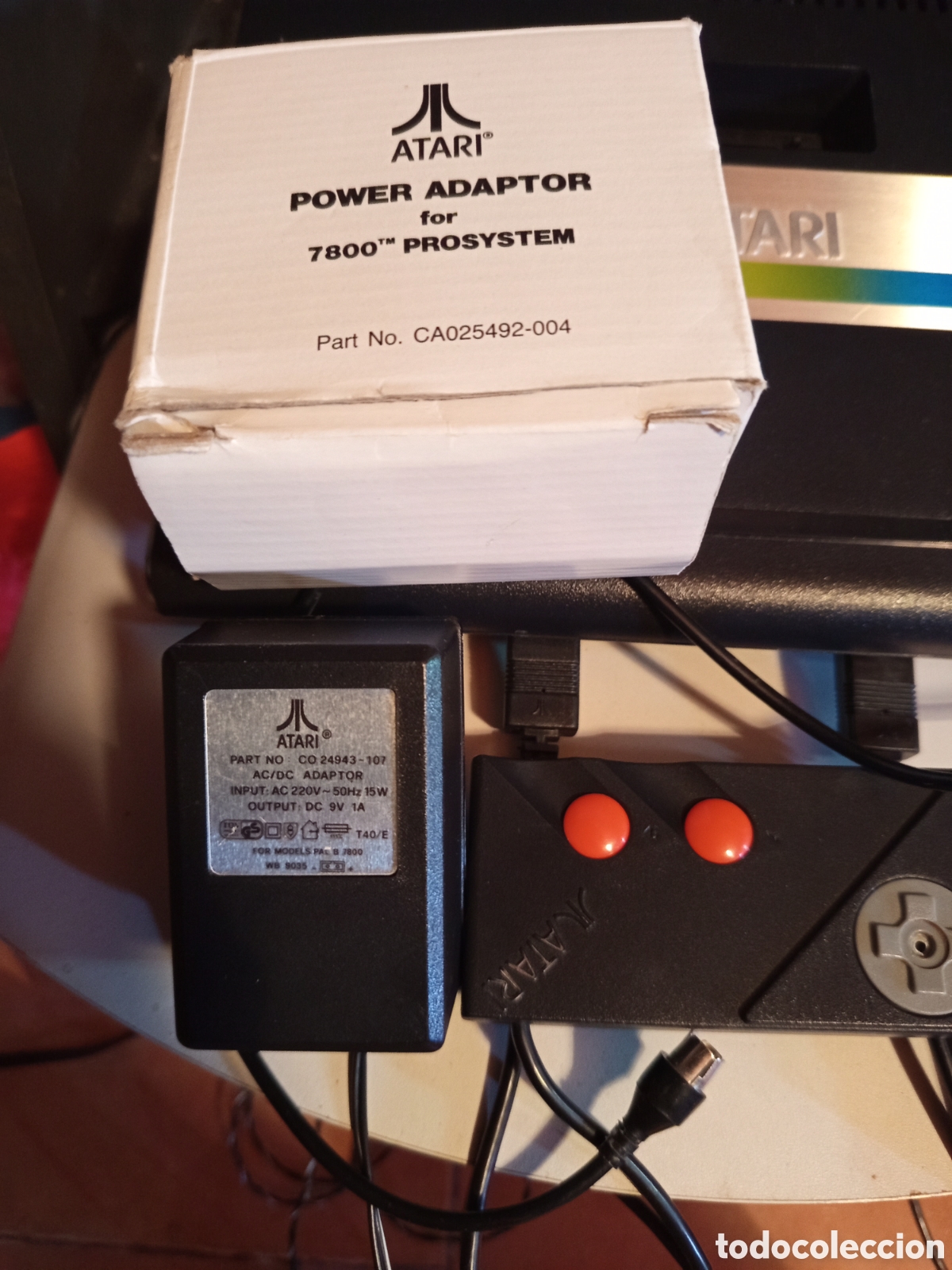 Videojuegos y consolas: Consola atari 7800 con caja - Foto 18