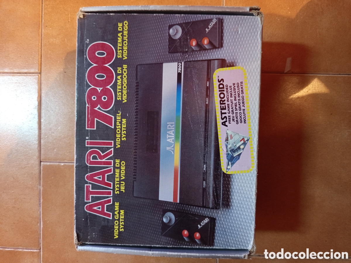 Videojuegos y consolas: Consola atari 7800 con caja - Foto 1