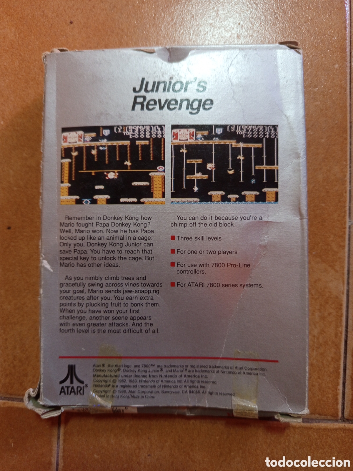 Videojuegos y consolas: Video juego de atari 7800 - Foto 2