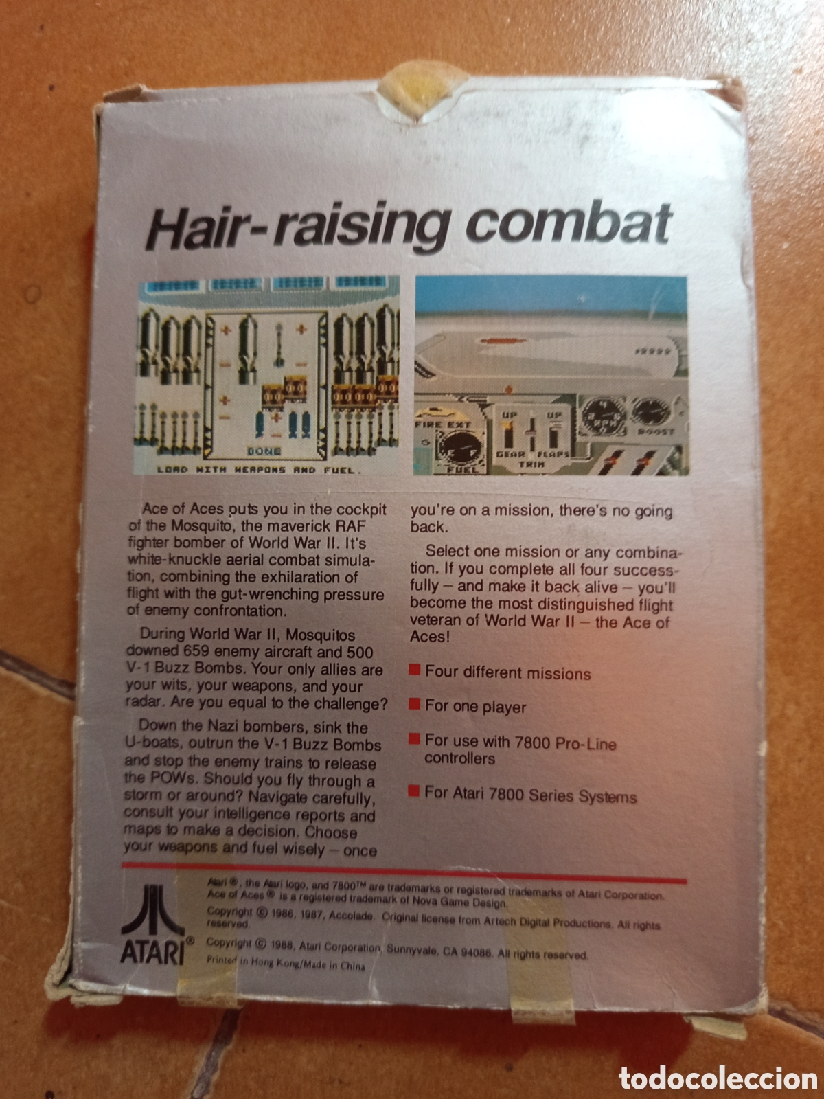 Videojuegos y consolas: Video juego de atari 7800 - Foto 2