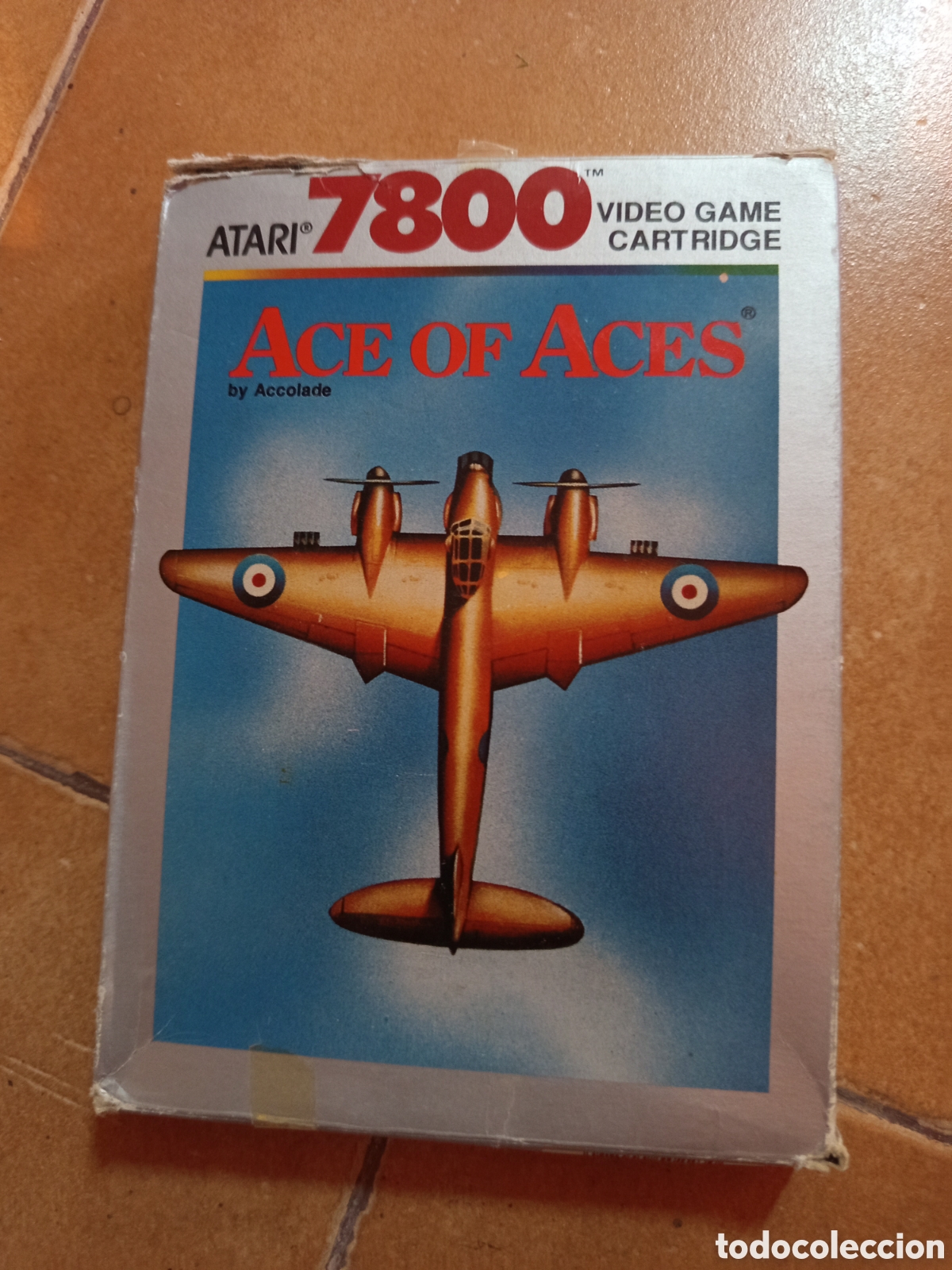 Videojuegos y consolas: Video juego de atari 7800