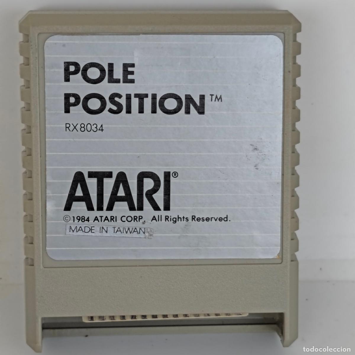 Videojuegos y consolas: POLE POSITION RX8034 Atari 400/800/XL/XE Cartridge 1984