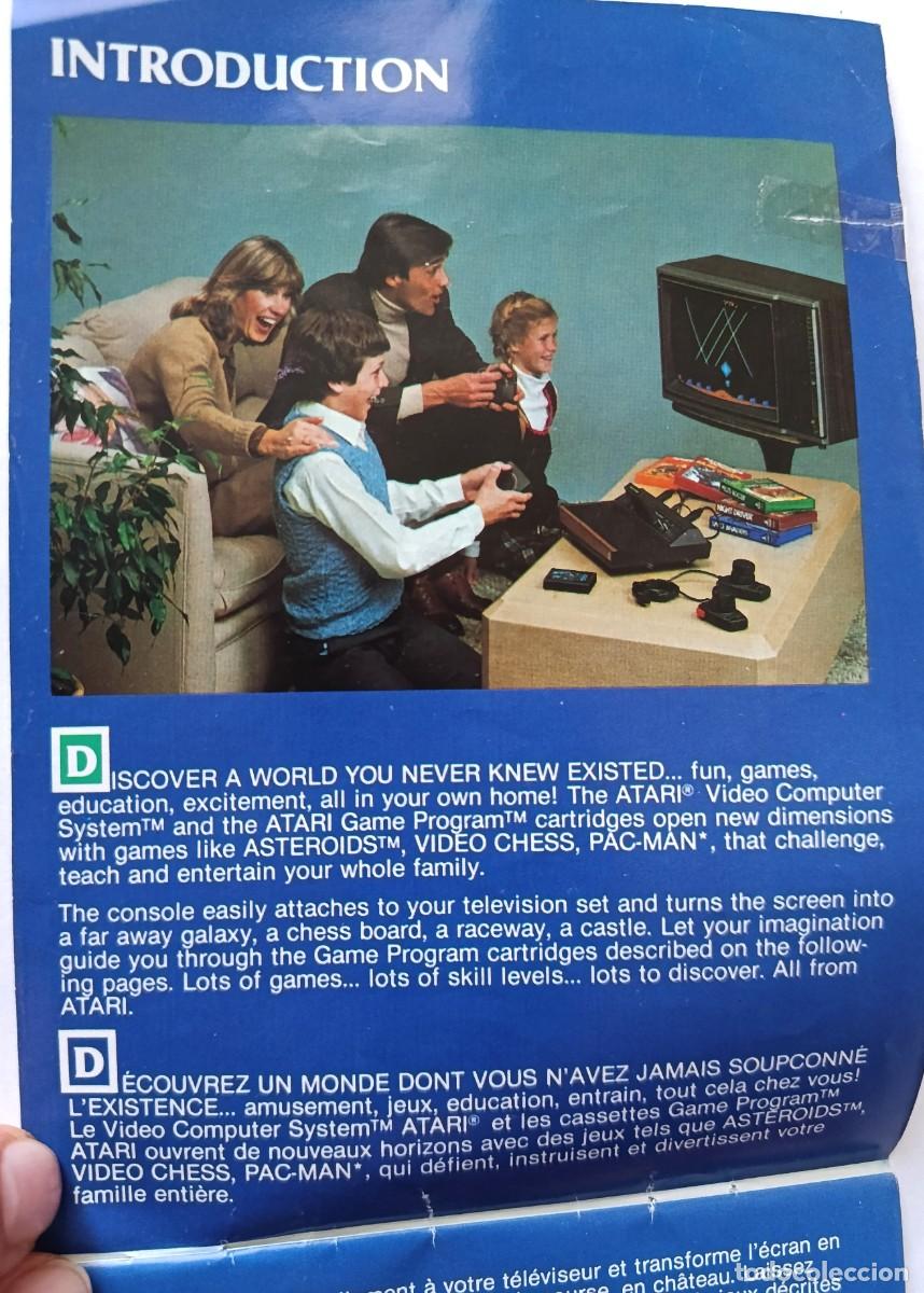 Videojuegos y consolas: CAT&Aacute;LOGO DE JUEGOS ORIGINAL de la consola Atari Video Computer System (ATARI 2600) - Foto 2
