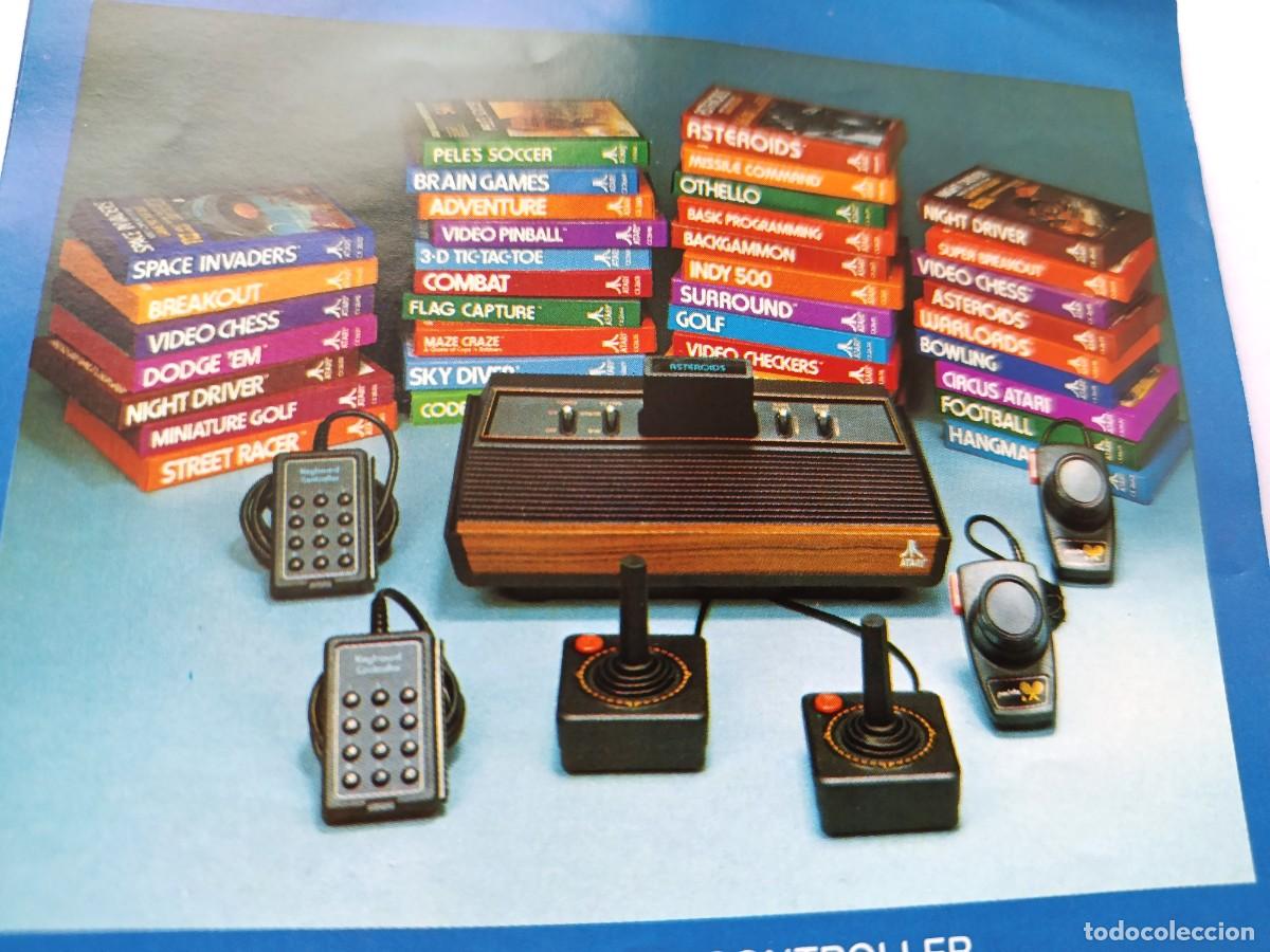 Videojuegos y consolas: CAT&Aacute;LOGO DE JUEGOS ORIGINAL de la consola Atari Video Computer System (ATARI 2600) - Foto 5