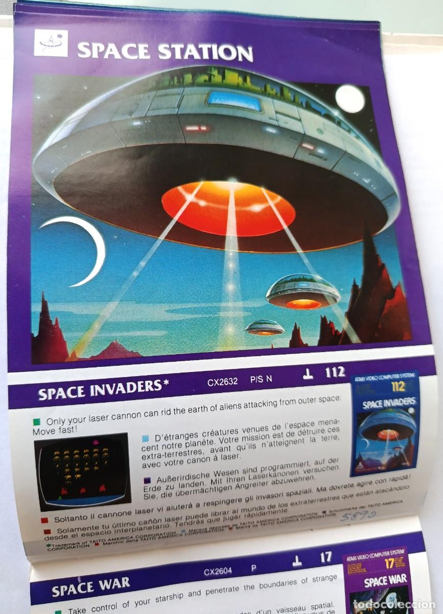 Videojuegos y consolas: CAT&Aacute;LOGO DE JUEGOS ORIGINAL de la consola Atari Video Computer System (ATARI 2600) - Foto 15