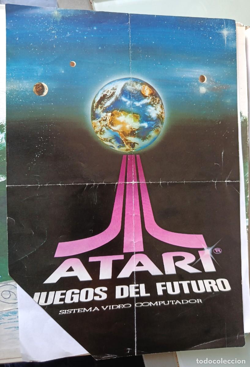 Videojuegos y consolas: folleto publicitario antiguo en espa&ntilde;ol de la consola Atari Video Computer System (ATARI 2600) - Foto 6
