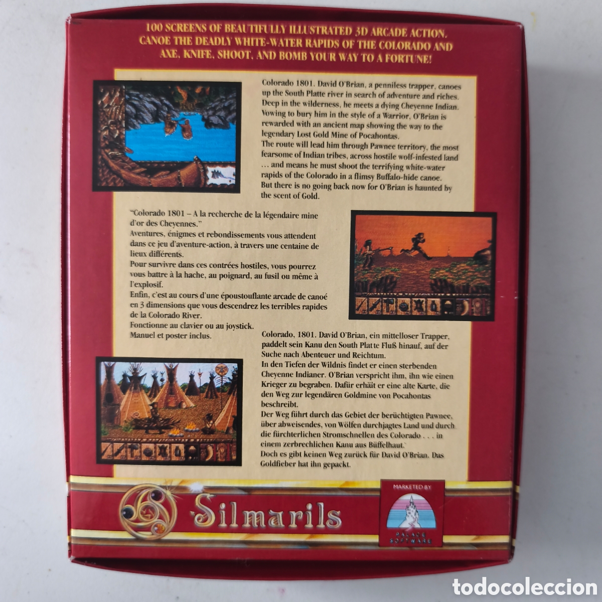 Videojuegos y consolas: Atari ST &ndash; COLORADO - Silmarils / Palace Software &ndash; PAL 3002 &ndash; Multidioma, a&ntilde;o 1990 - Foto 2