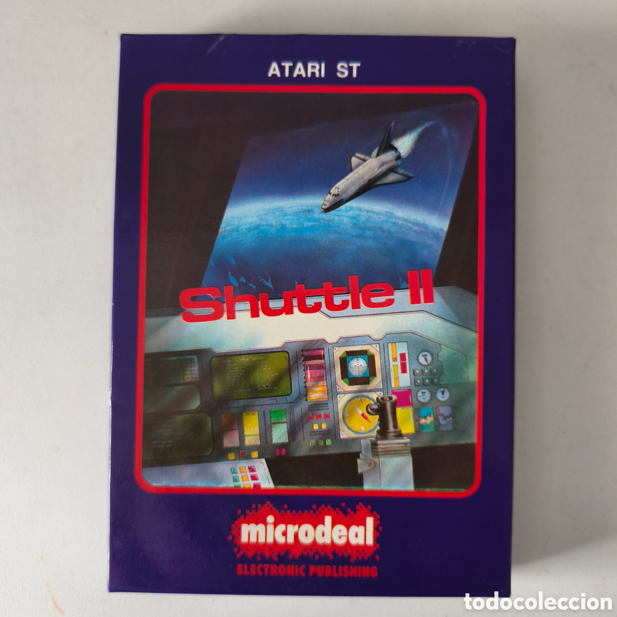 Videojuegos y consolas: SHUTTLE II &ndash; ATARI ST &ndash; MICRODEAL &ndash; 1987 &ndash; ORIGINAL CON DISCO Y MANUAL, a&ntilde;o 1987