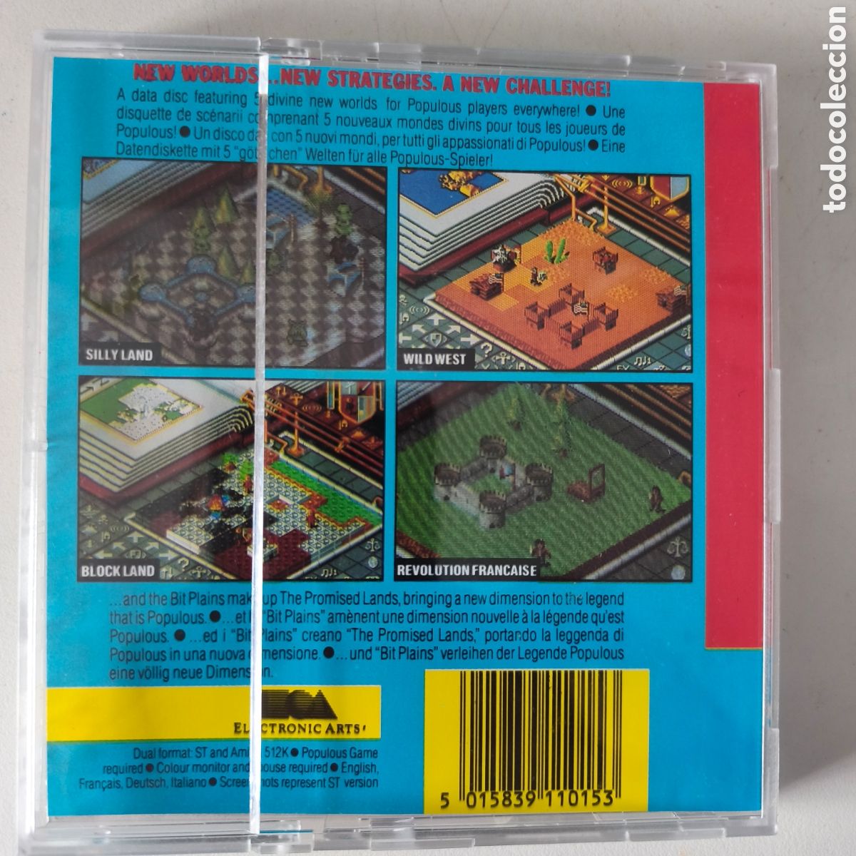 Videojuegos y consolas: Atari ST &ndash; Populous + The Promised Lands &ndash; Bullfrog / Electronic Arts - Foto 6