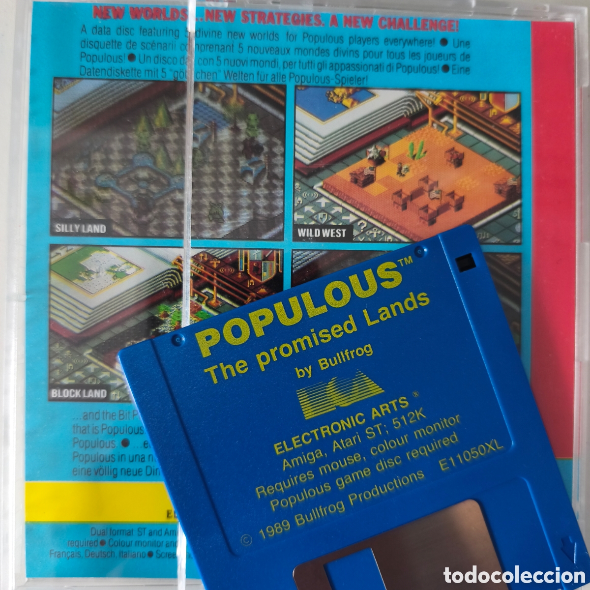 Videojuegos y consolas: Atari ST &ndash; Populous + The Promised Lands &ndash; Bullfrog / Electronic Arts - Foto 7
