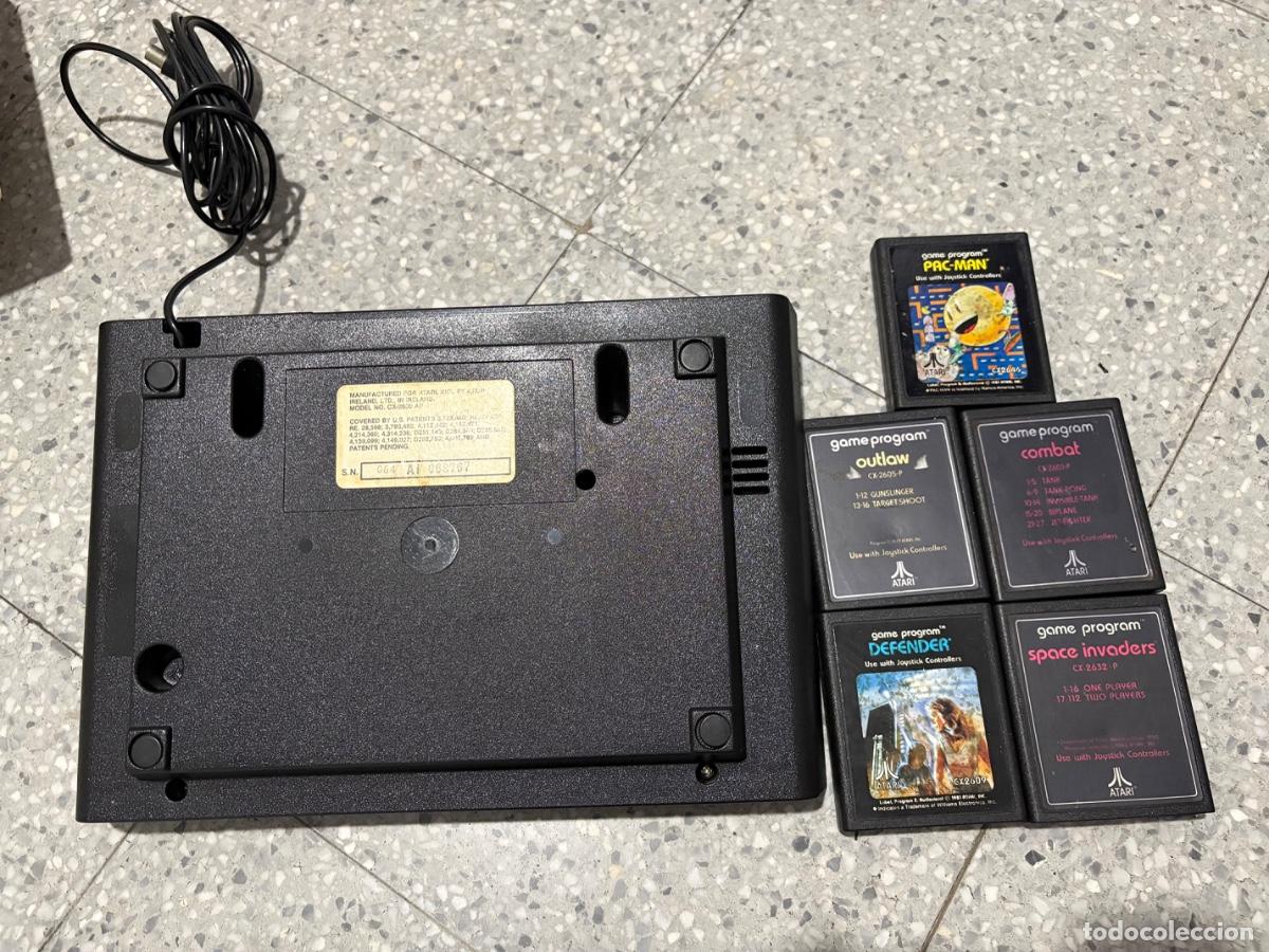 Videojuegos y consolas: Atari original 2600 darth vader con juegos - Foto 2
