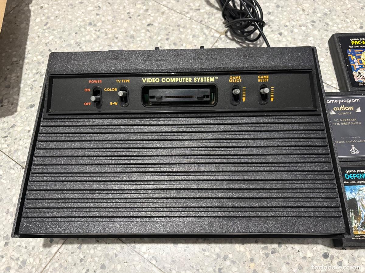 Videojuegos y consolas: Atari original 2600 darth vader con juegos - Foto 3