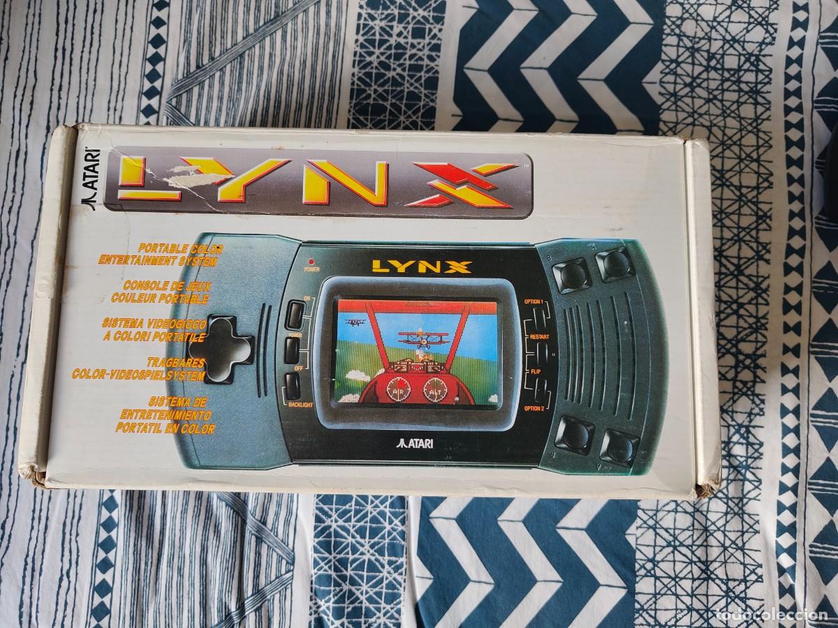 Videojuegos y consolas: CONSOLA ATARI LYNX - COMPLETA Y FUNCIONANDO CORRECTAMENTE