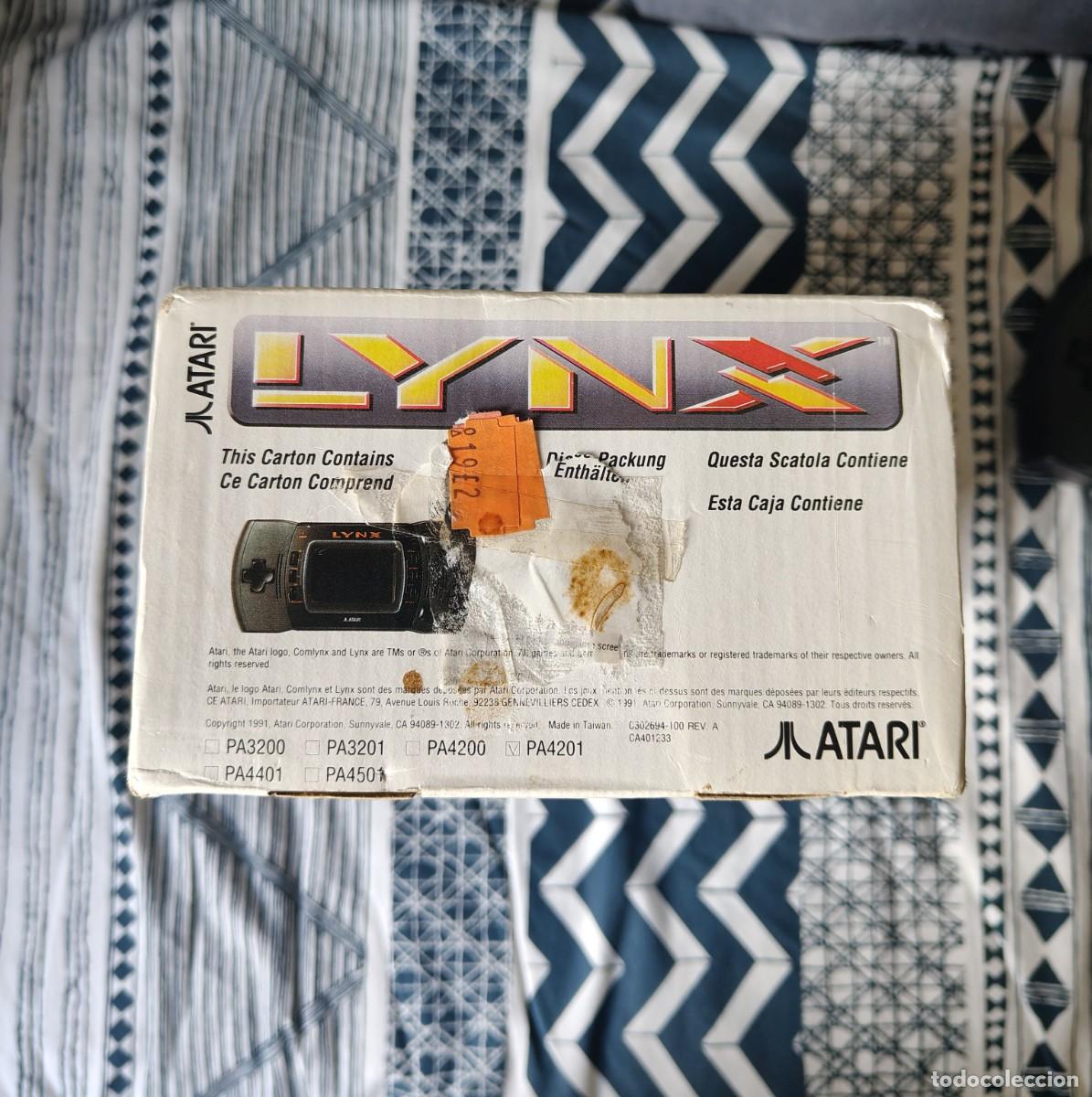 Videojuegos y consolas: CONSOLA ATARI LYNX - COMPLETA Y FUNCIONANDO CORRECTAMENTE - Foto 5