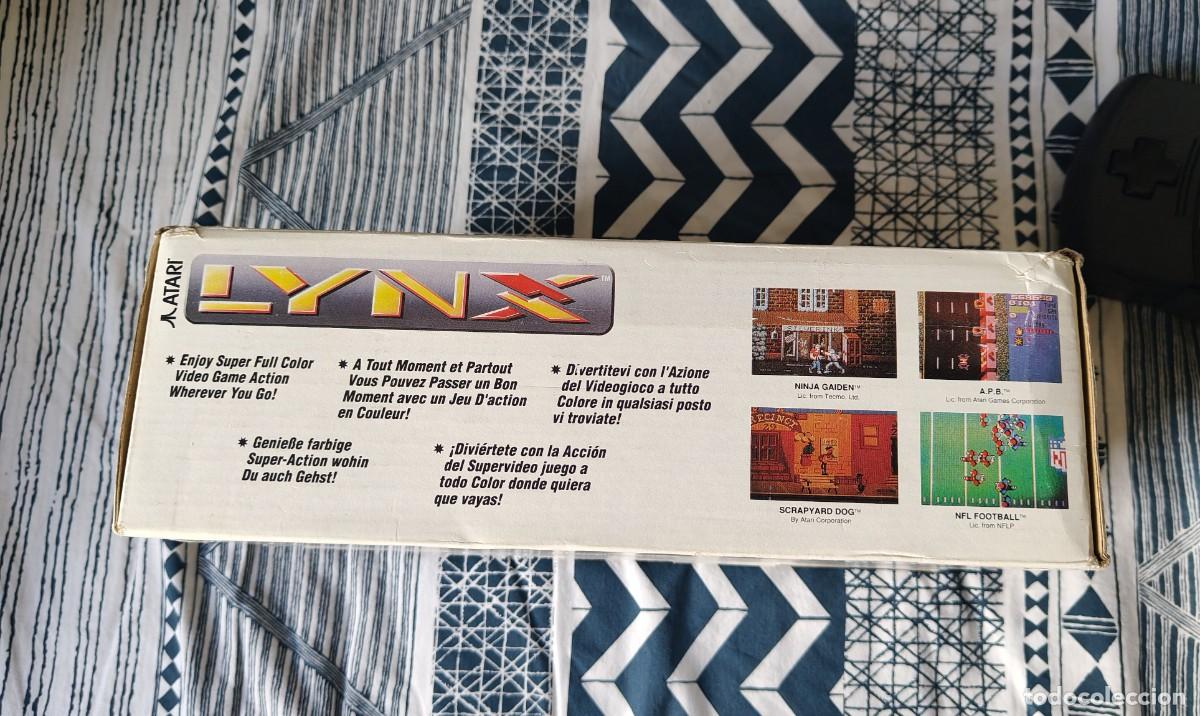 Videojuegos y consolas: CONSOLA ATARI LYNX - COMPLETA Y FUNCIONANDO CORRECTAMENTE - Foto 6