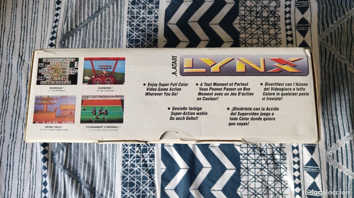 Videojuegos y consolas: CONSOLA ATARI LYNX - COMPLETA Y FUNCIONANDO CORRECTAMENTE - Foto 7