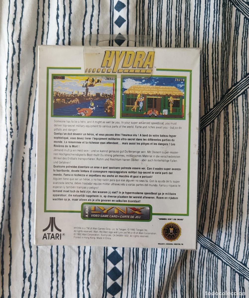 Videojuegos y consolas: Hydra - Atari Lynx - Completo - Foto 2