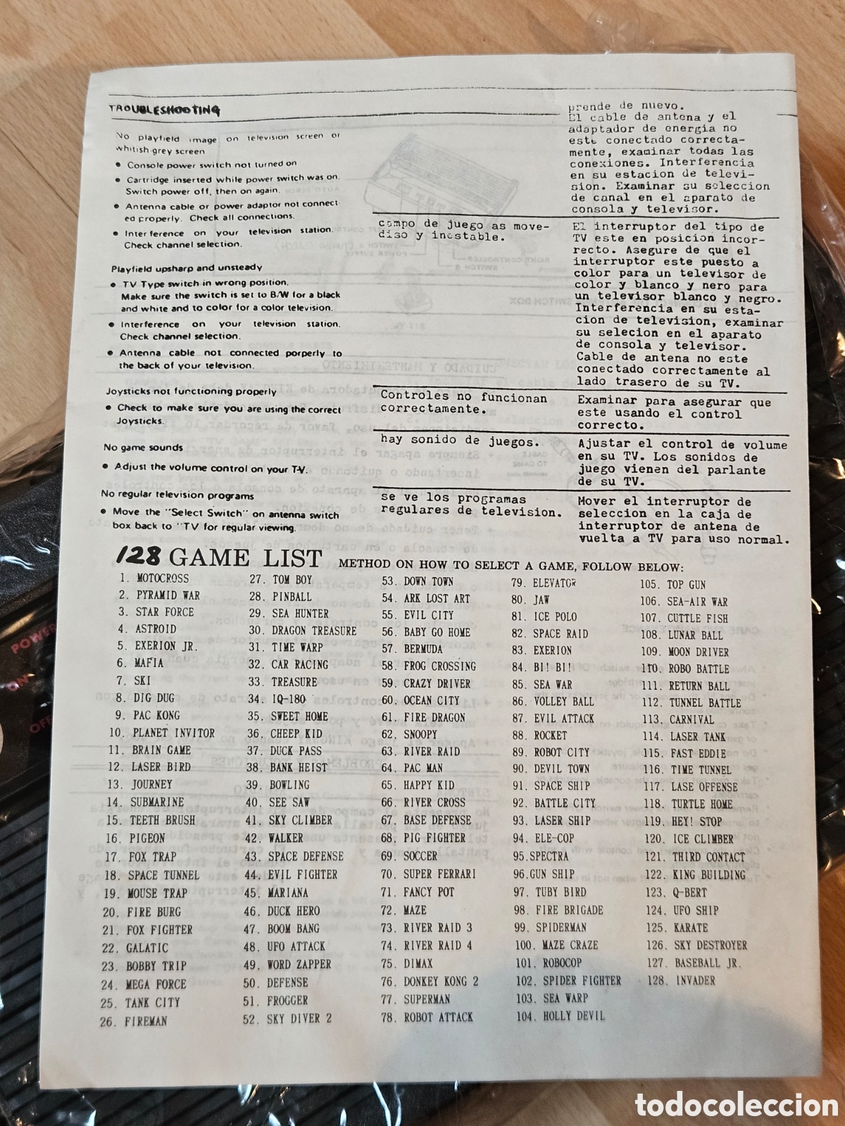 Videojuegos y consolas: Tv Game compatible Atari 1991 - Foto 5