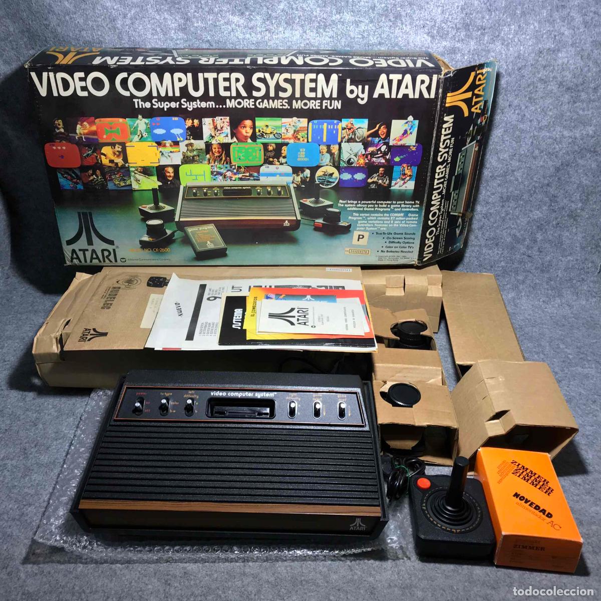 Videojuegos y consolas: CONSOLA ATARI 2600 CON CAJA