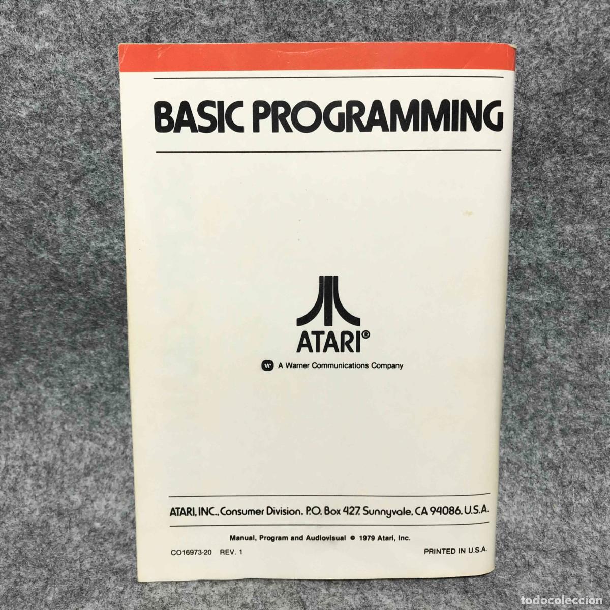 Videojuegos y consolas: BASIC PROGRAMMING+KEYBOARD CONTROLLERS ATARI 2600 - Foto 2