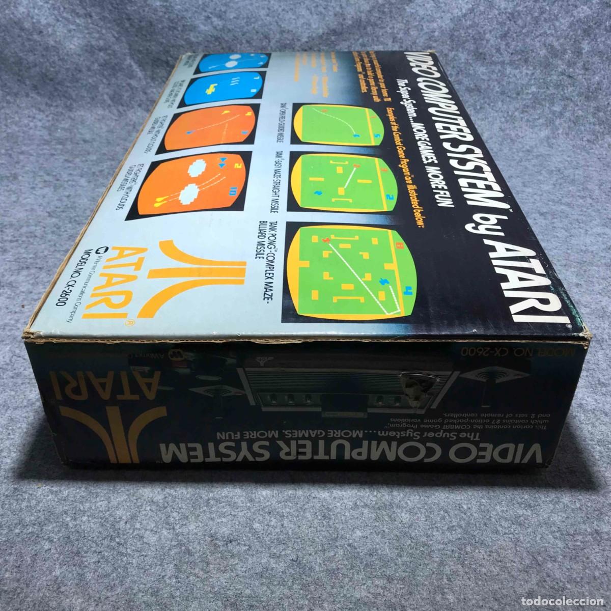 Videojuegos y consolas: CONSOLA ATARI 2600 CON CAJA - Foto 12
