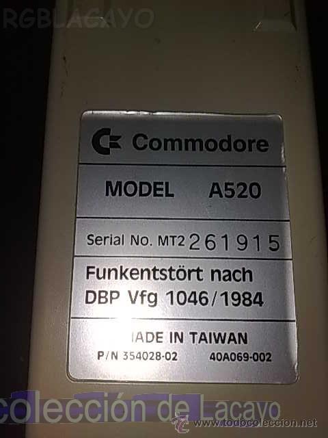 Videojuegos y consolas: COMMODORE A520 AMIGA TV MODULATOR - Foto 3